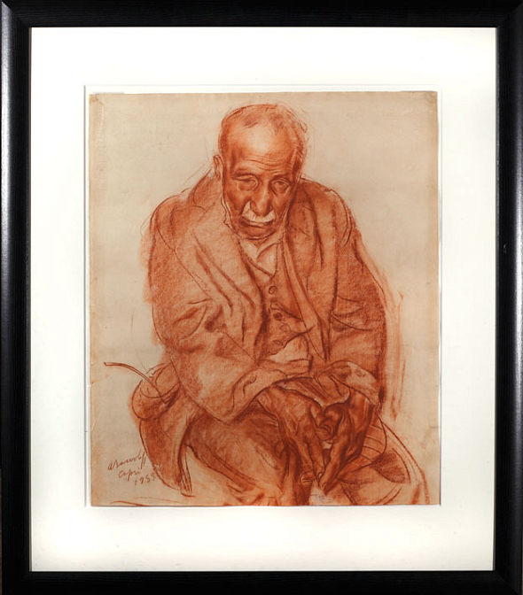 Яковлев А.Е. Портрет итальянца