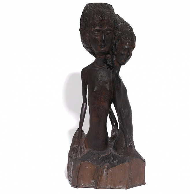 Мысли о материнстве. Скульптор Б.И. Анисфельд