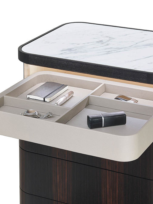 DUO High drawer chest