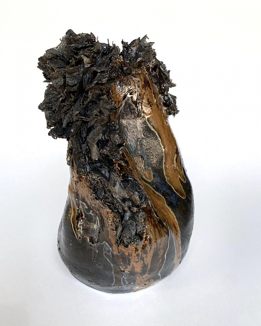 Скульптурная ваза. Из серии "Хрупкость". Оксана Панфилова