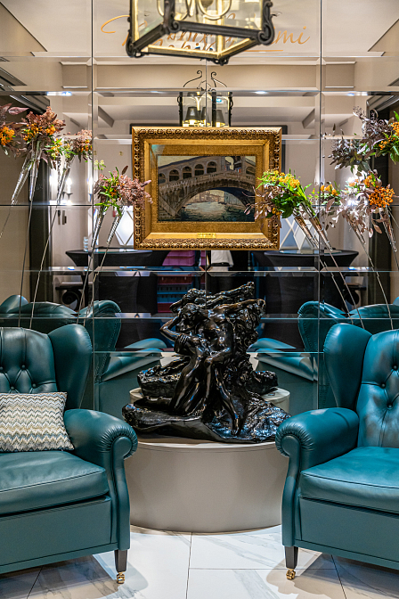 Кустодиев Б.М. Мост Риальто в Венеции