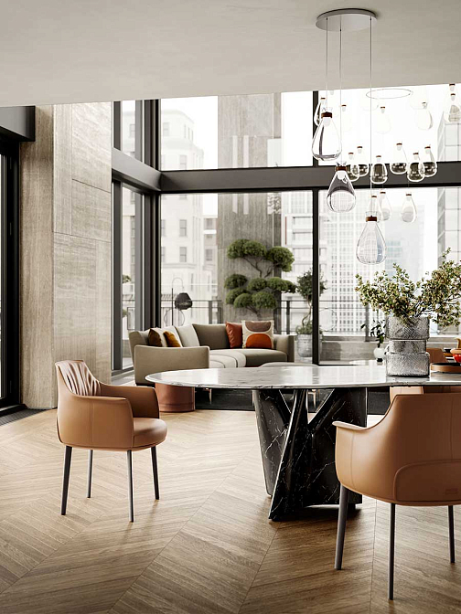 Archibald large dining chair