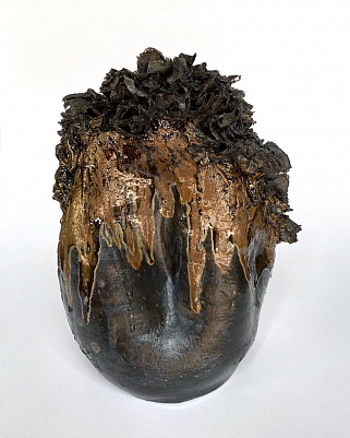 Скульптурная ваза. Из серии "Хрупкость". Оксана Панфилова